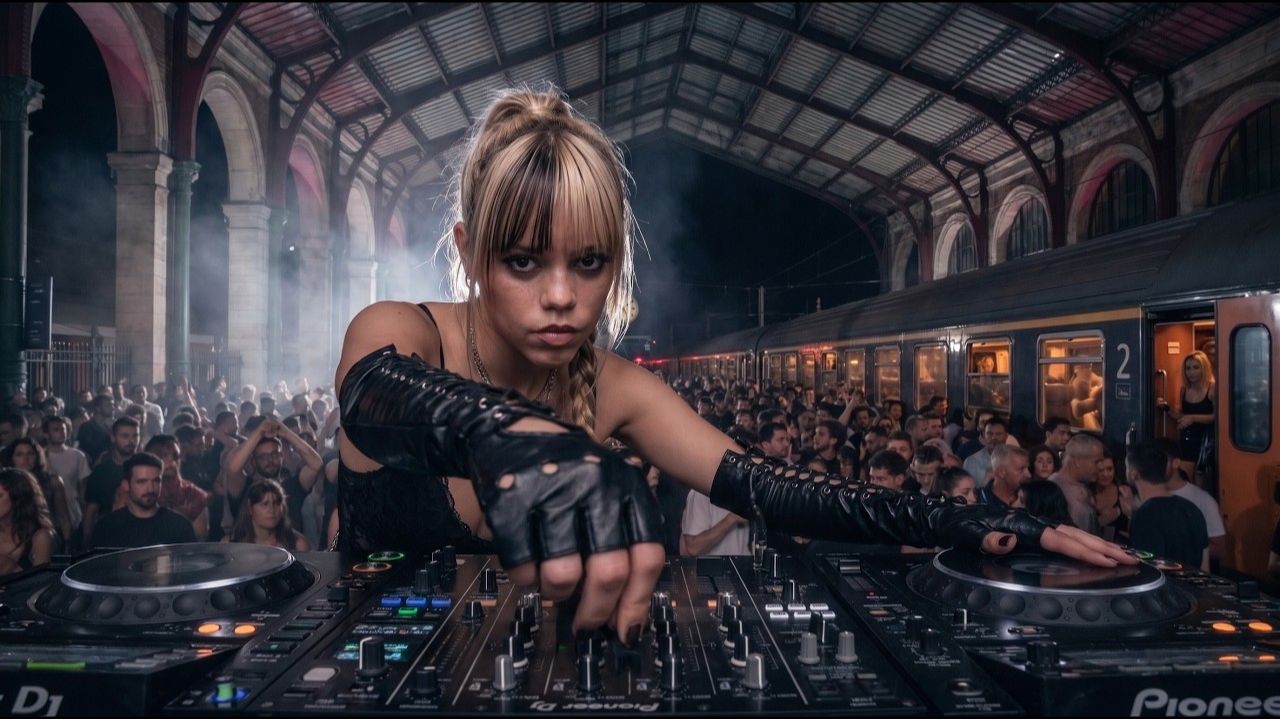 Dark Tech House 2026  Midnight Train Rave  Hypnotic