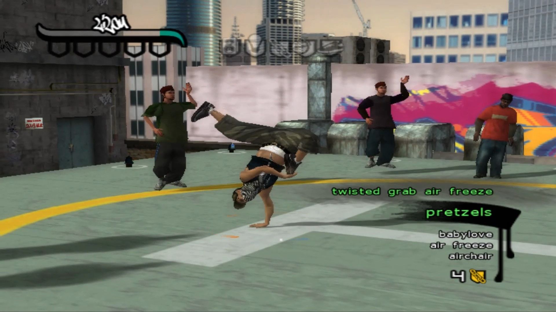 All Variations Of The Element Air Freeze From BBOYTHEGAME