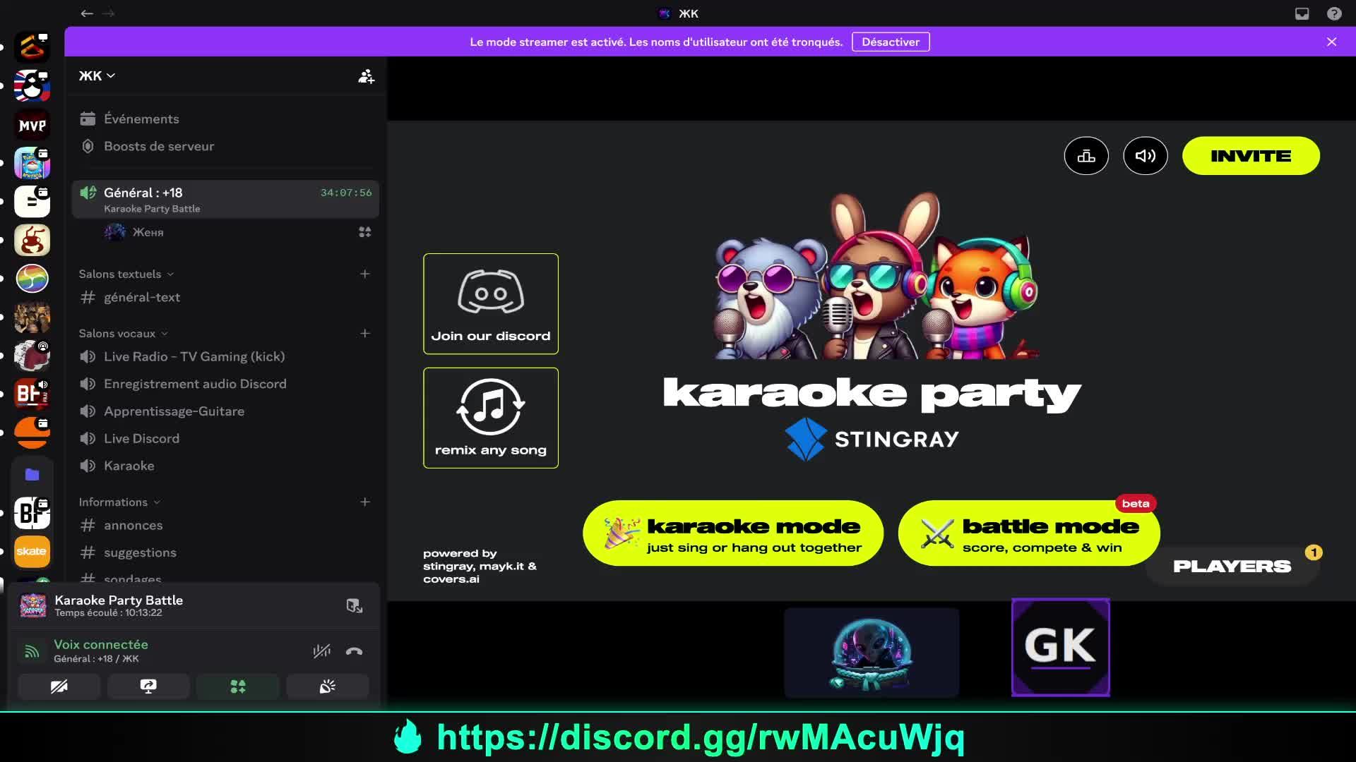 Live GK TV August 25 Karaoke