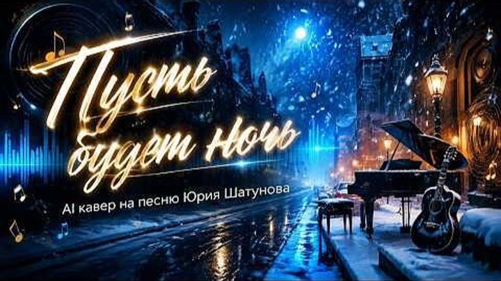 Пусть будет ночь - AI Кавер на песню Юрия Шатунова - DJ Dimon