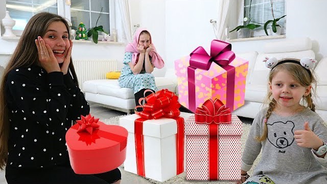 Что подарили мальчики Диане, Капе и Дане На День Святого Валентина?