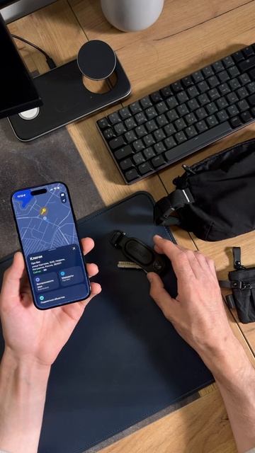 Стильная ключница: ACEFAST S4 с Apple Find My🔑