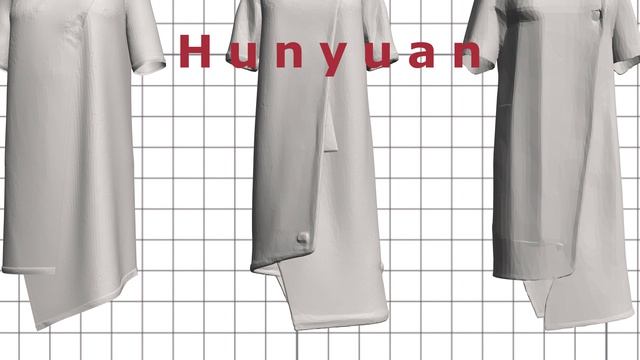 Asymmetrical Coat: Clo3D Vs AI-generated