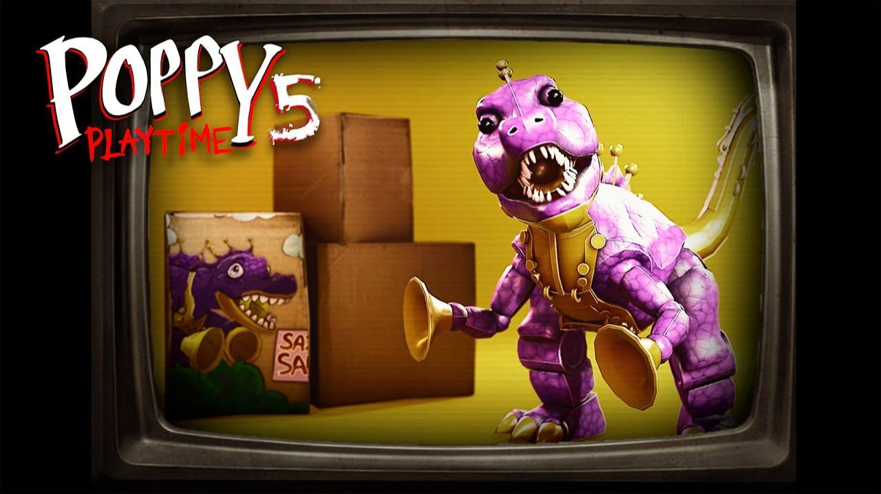 Poppy Playtime: Глава 5 — НОВЫЙ джингл и песня о Саксозавре в рекламном ролике на VHS