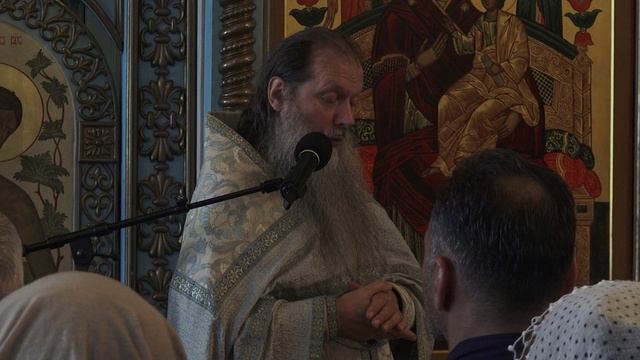 Проповедь после акафиста пред иконой Пресвятой Богородицы 