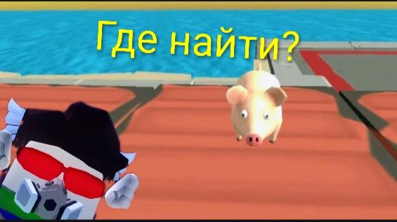 Секретные предметы в чикен ган!