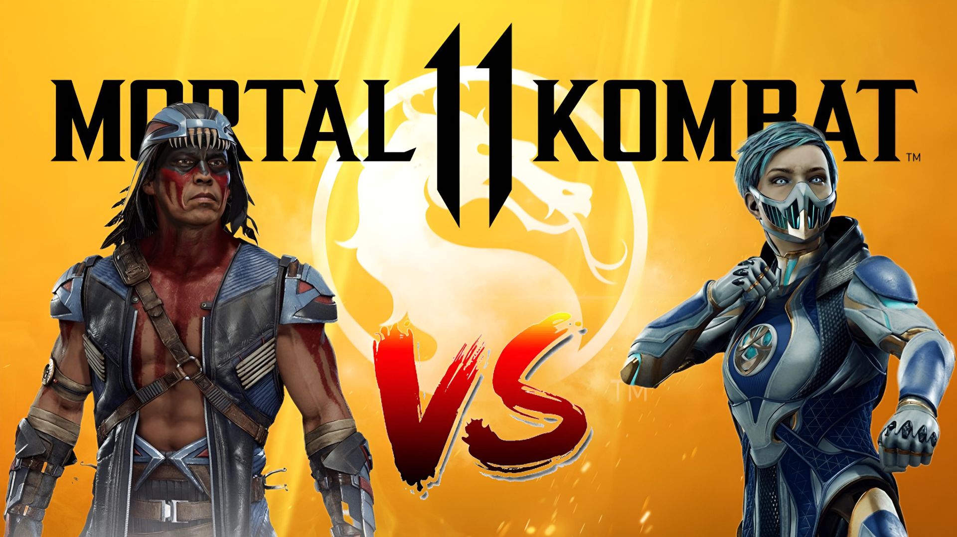 «Лед против духа: Найт Вулф 🆚 Фрост в Mortal Kombat 11»