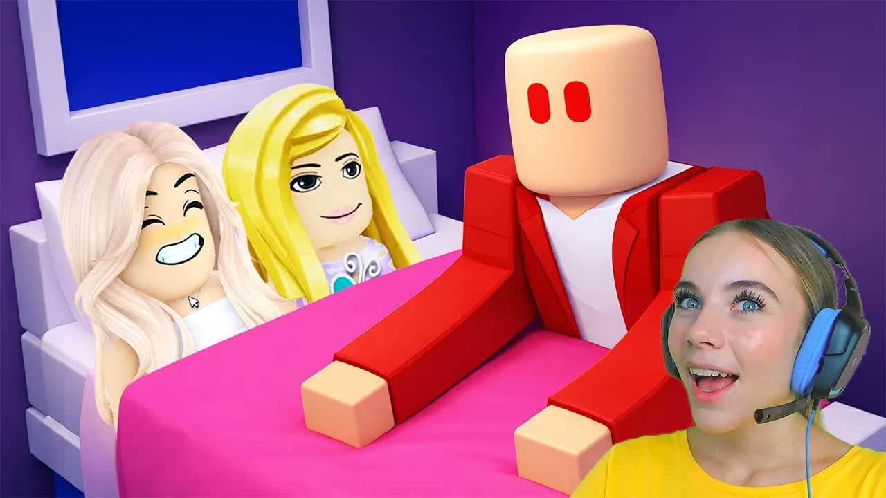 УСТРОИЛИ НОЧЁВКУ в ROBLOX! С АЛЁНОЙ