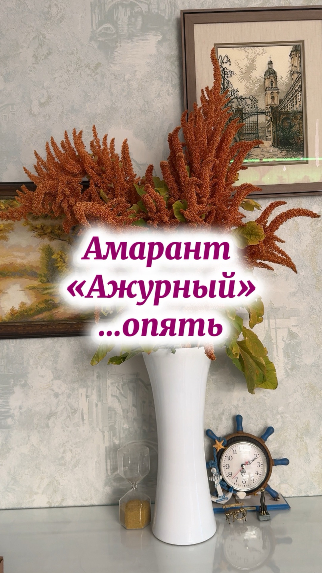 Амарант из семян