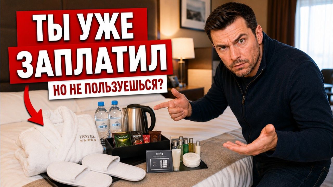 15 Вещей в Отеле, За Которые Вы Уже Заплатили — Но Не Используете!
