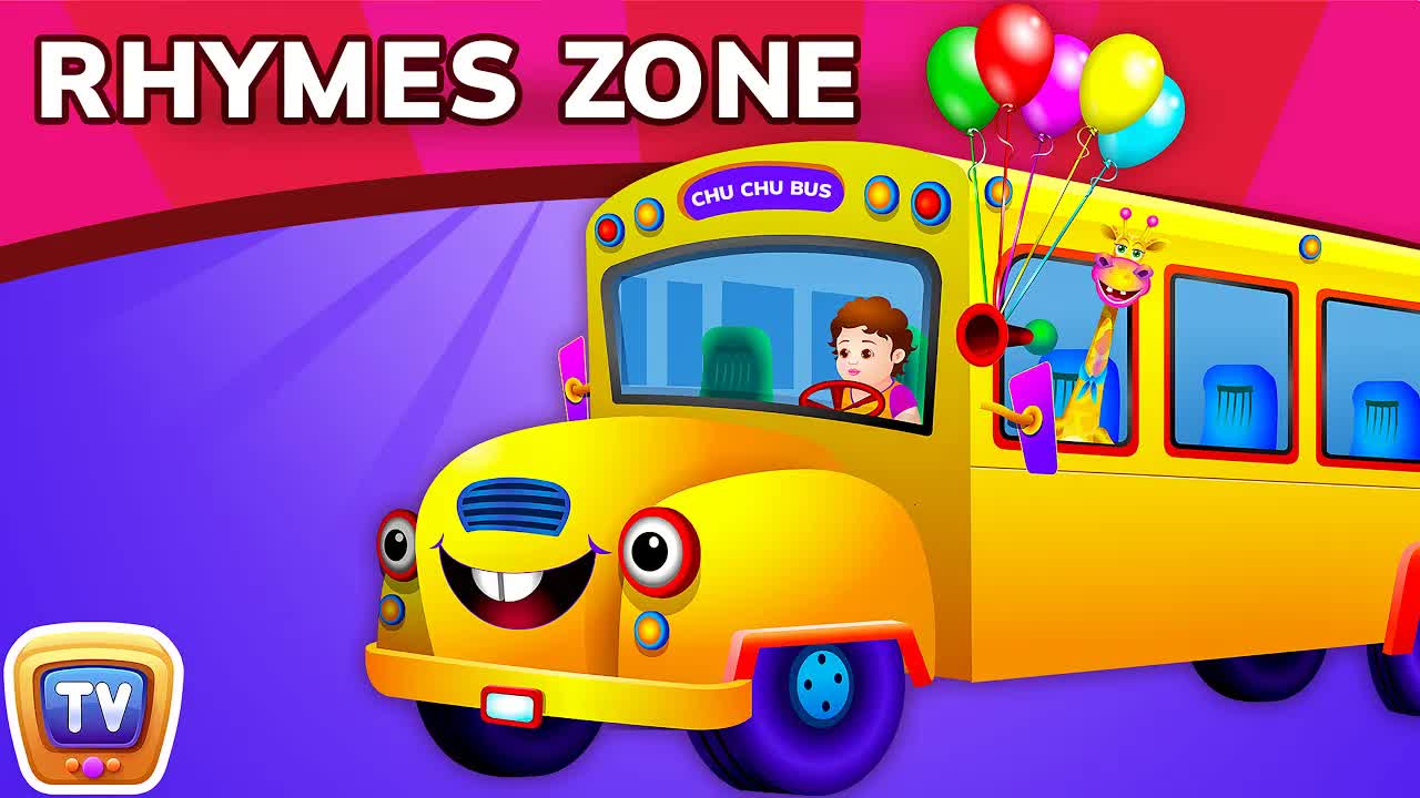 Колёса автобуса | Популярная коллекция детских стишков для детей | ChuChu TV Rhymes Zone