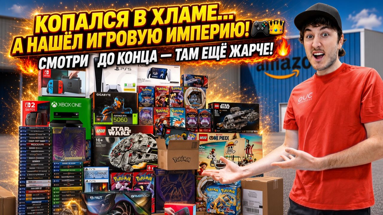Я купил поддон с возвращенной электроникой с Amazon за 16 521 доллар... / И смотрите что там было !