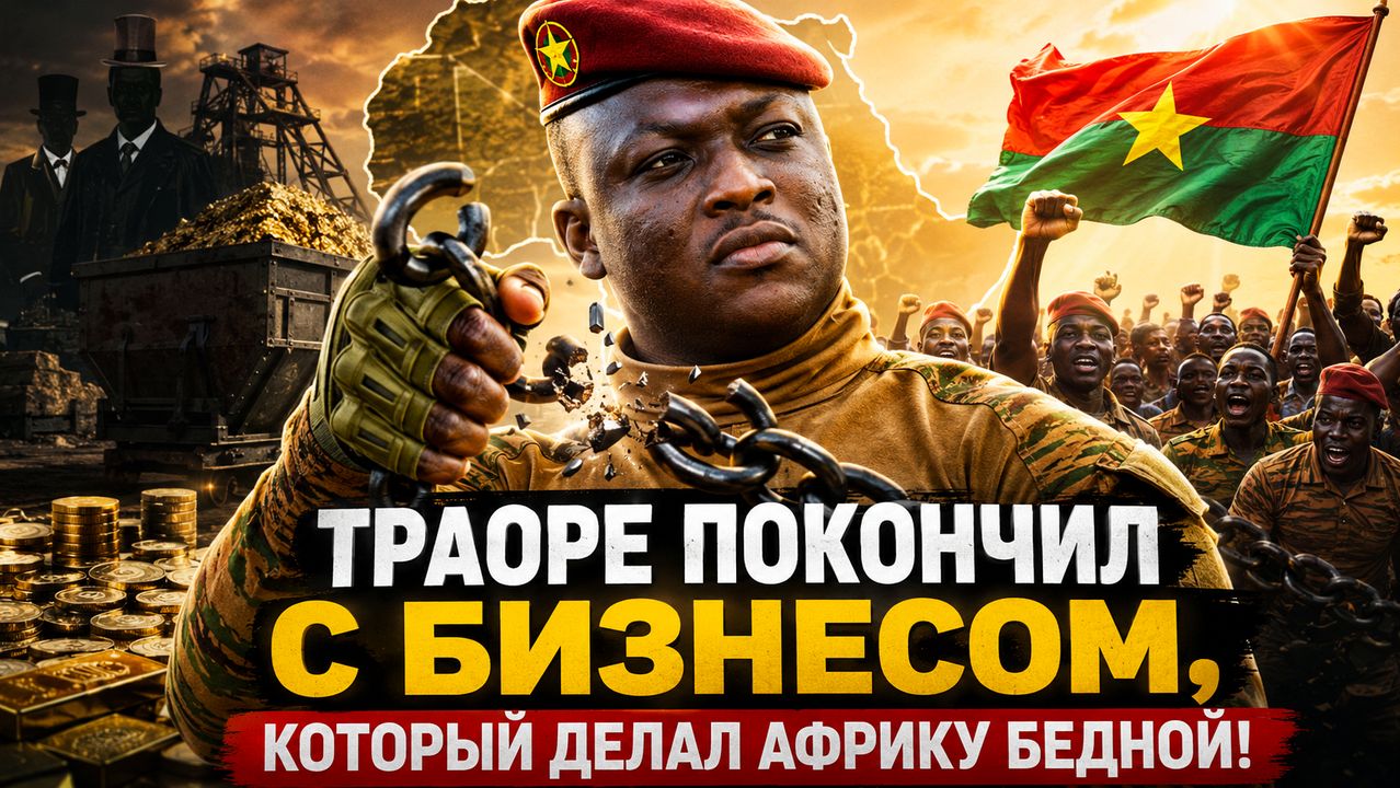 Traoré Just Ended The Business That Made Africa Poor
