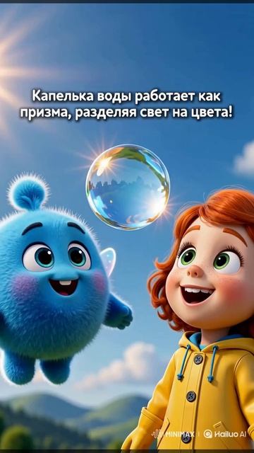 Почему радуга такая цветная?