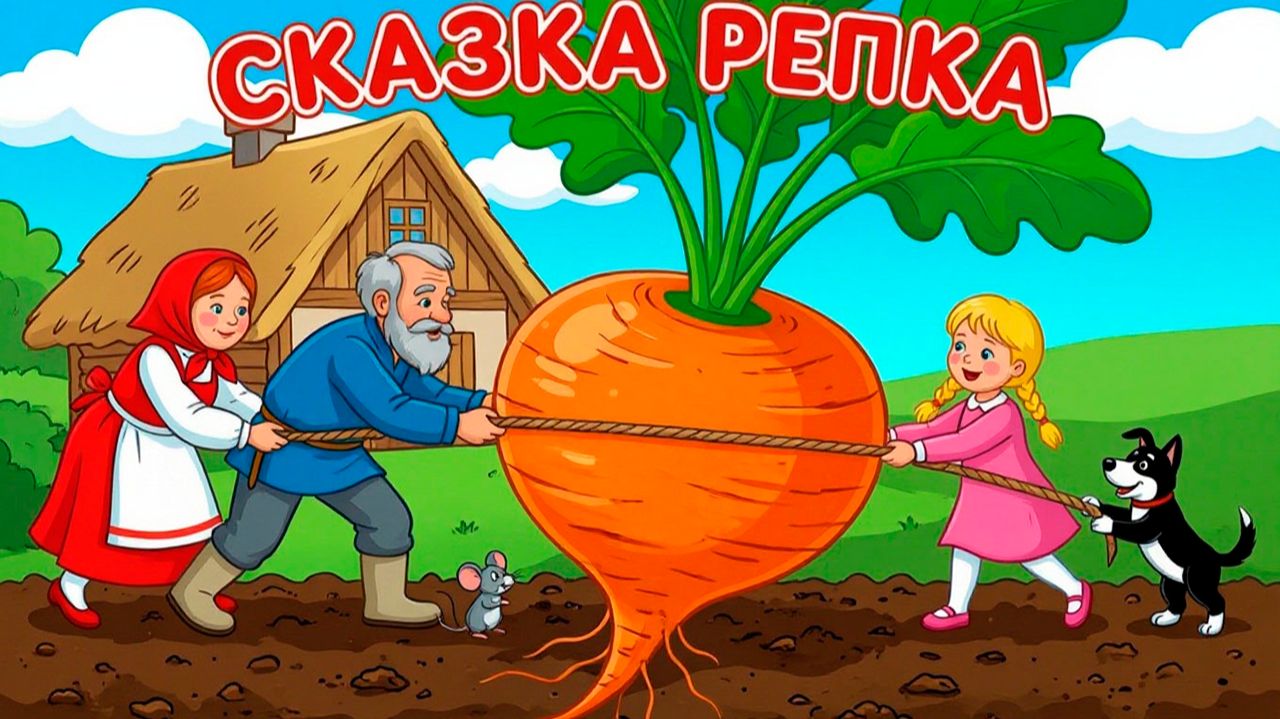 СКАЗКА РЕПКА \\ СКАЗКИ ДЛЯ ДЕТЕЙ \\ ДОБРЫЕ СКАЗКИ