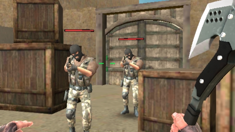 ИГРАЮ В КЛОН КС  Counter Strike