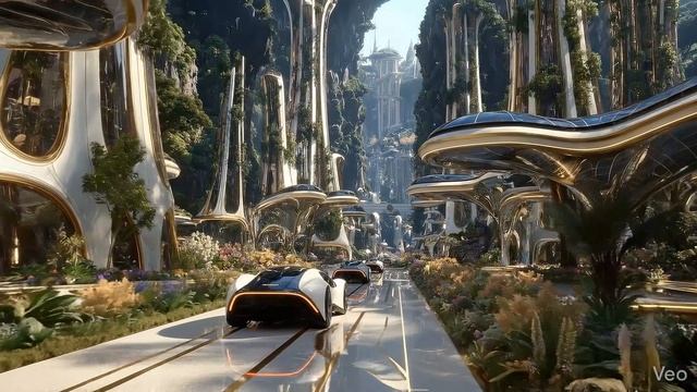 Ultra Luxury Future City 2700  AI Utopia & Smart Civilization Tour