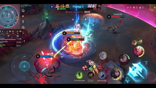 Mobile Legends: Bang Bang - Моя игра Хаотичная схватка Ангела