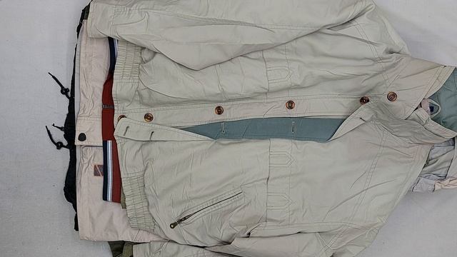 45549 Куртки мужские легкие, 1пак, Giubbini Leggeri Uomo, секонд (cream/extra) оптом