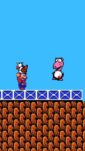 Марио Mario Победа над Бирдо с помощью странных предметов