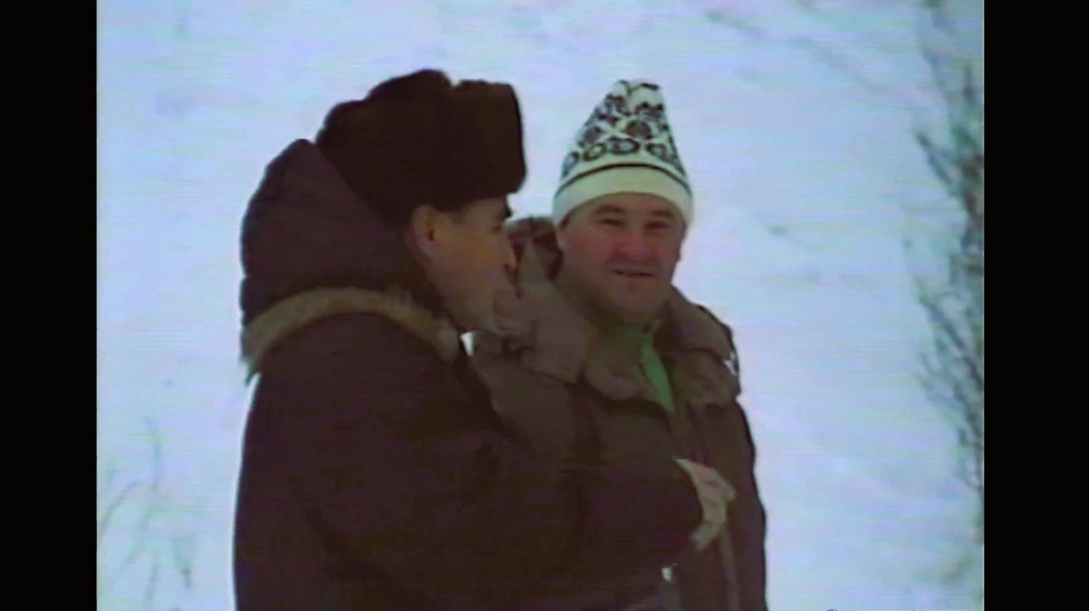 База «Федотово». Валерий Четверик и Вадим Паслов. 1993 год