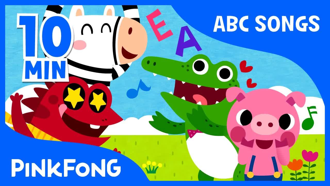 Песни азбуки ABC | Фоника | + Сборка | Песни PINKFONG для детей