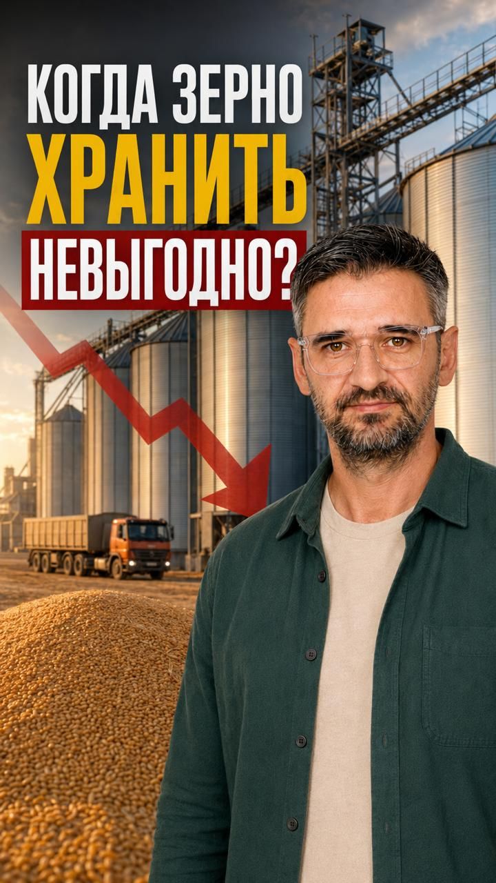 Когда хранение зерна начинает приносить убытки?