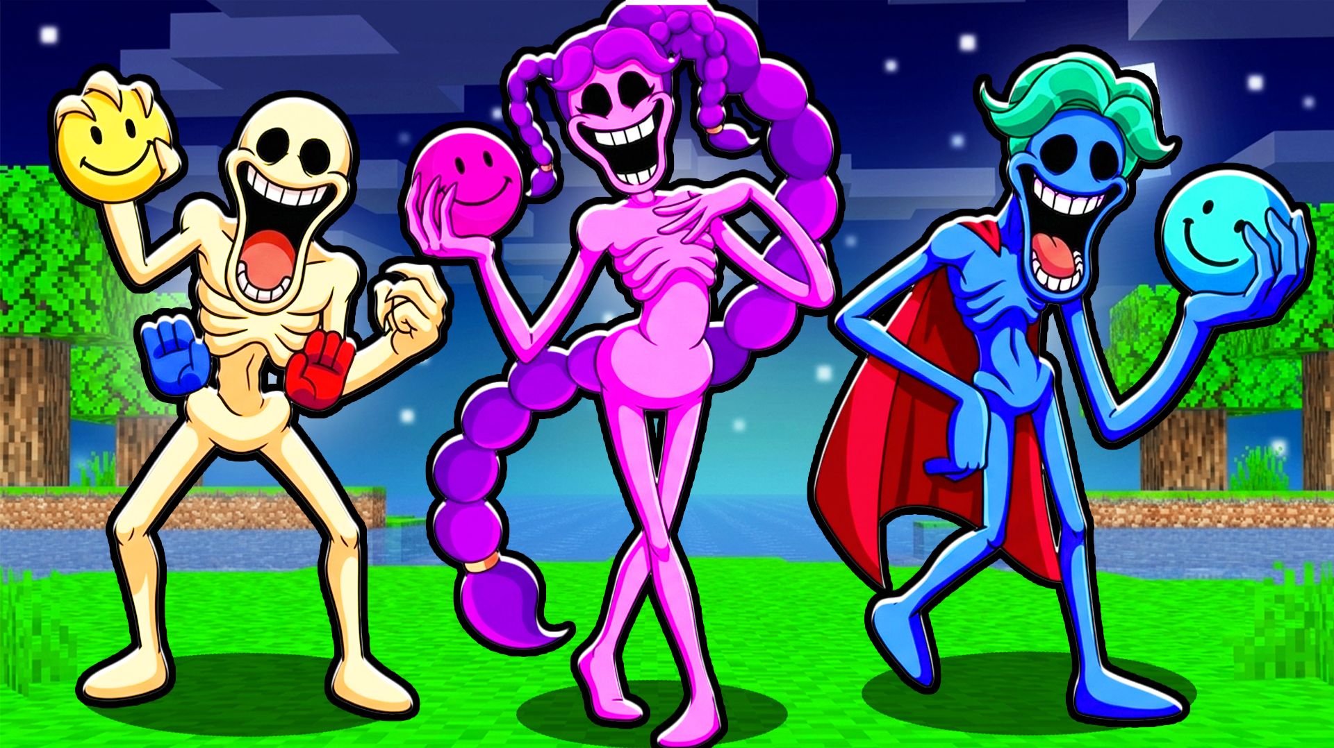 POPPY PLAYTIME 5 НО ОНИ СТАЛИ ВЕРИТИ В МАЙНКРАФТ