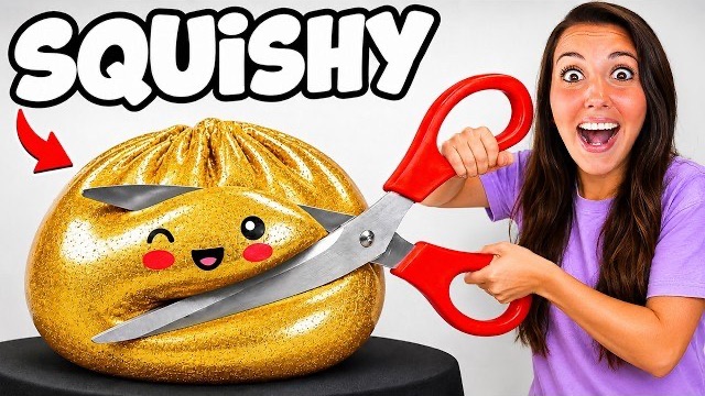 PROVIAMO 100 SQUISHY RAVIOLI VIETATI DI AMAZON Comprati Dal Dottor Timoti! 📦 Squishy Dumpling!