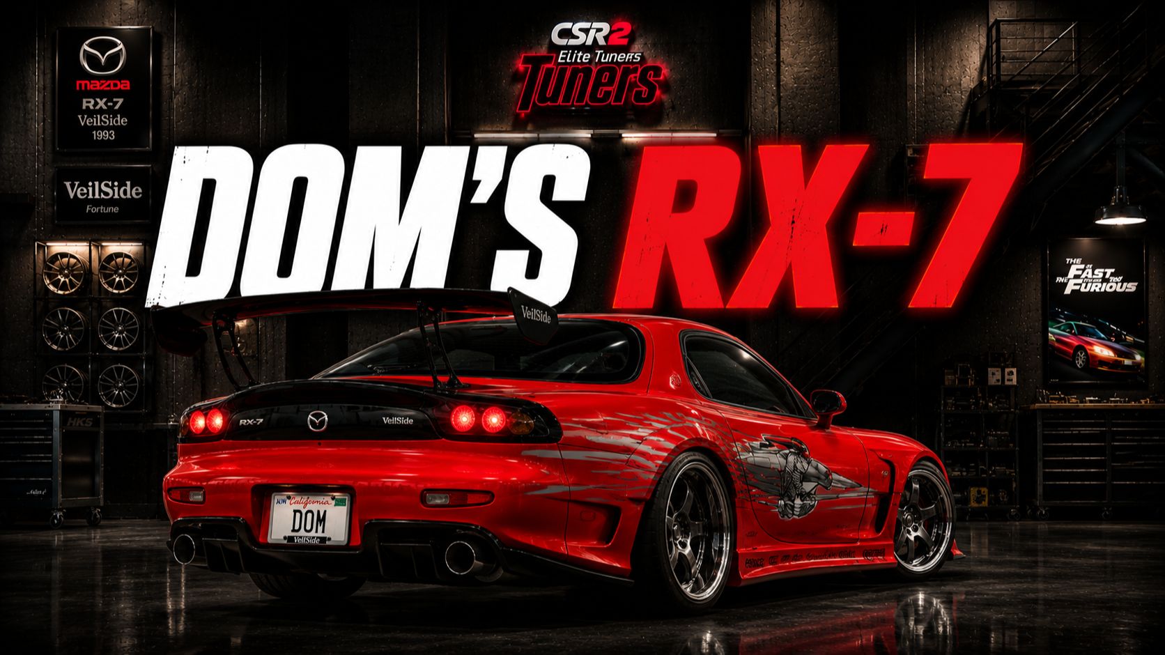 Обзор культовой VeilSide RX-7 FD... Секреты первой машины Торетто из Форсажа...