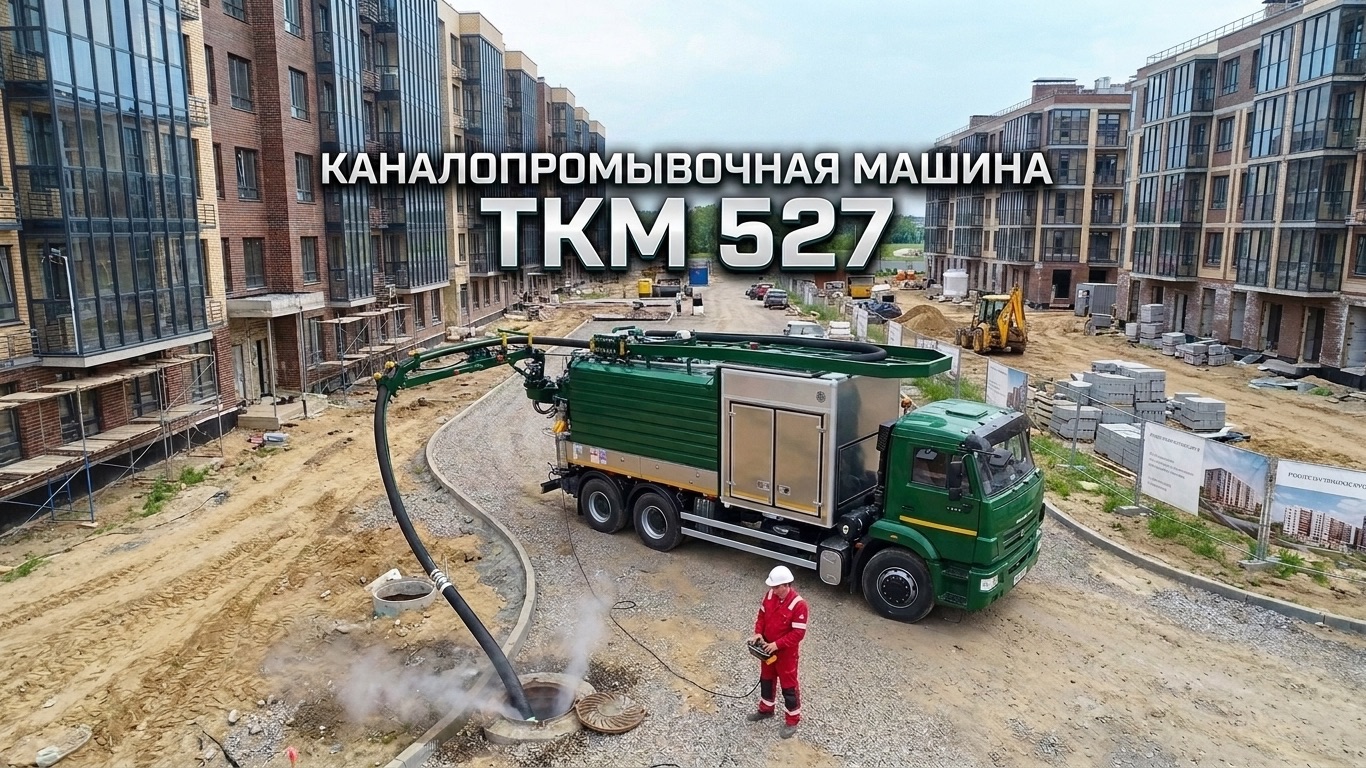Каналопромывочная ТКМ 527