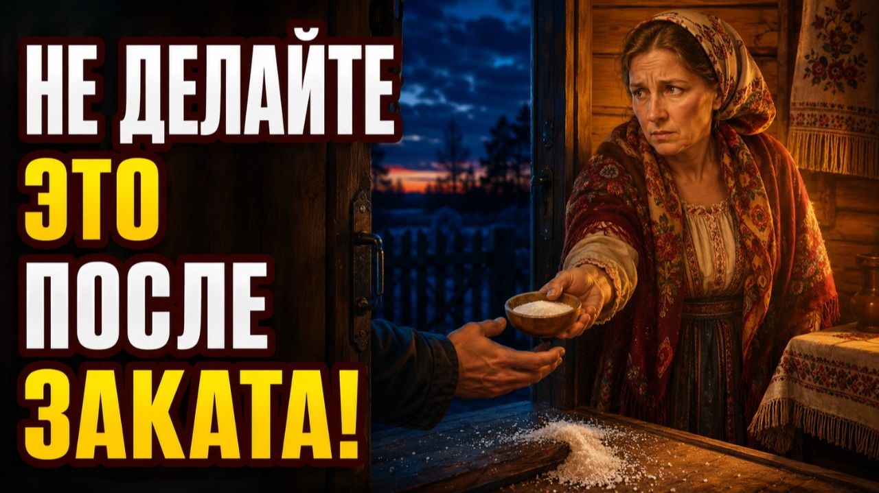 Что нельзя делать после захода солнца народные приметы и эзотерические запреты для дома