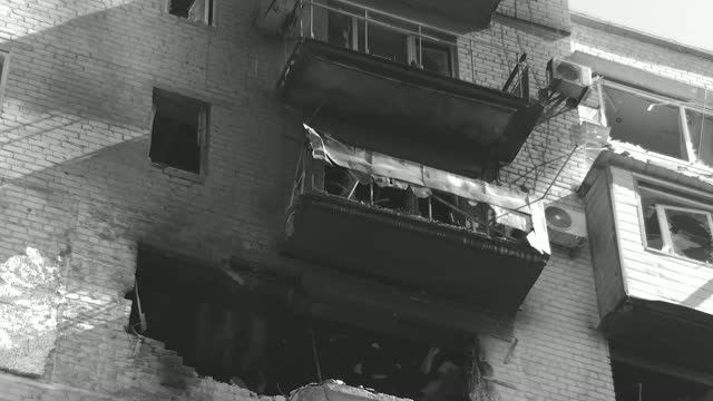 Последствия атаки ВСУ на Мелитополь