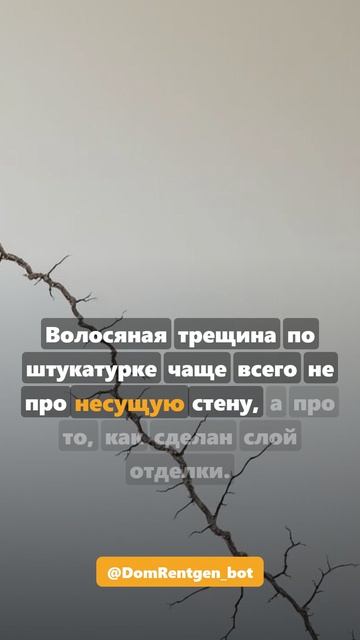 Трещина по штукатурке стены shorts
