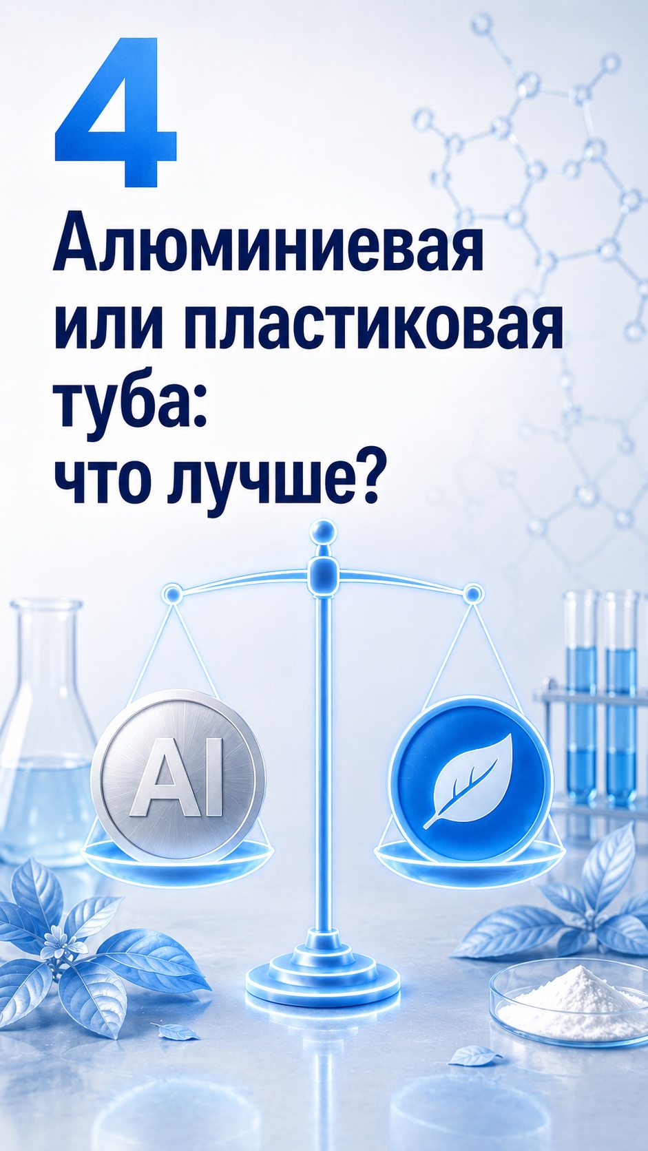 Туба для лекарства: алюминий или пластик?