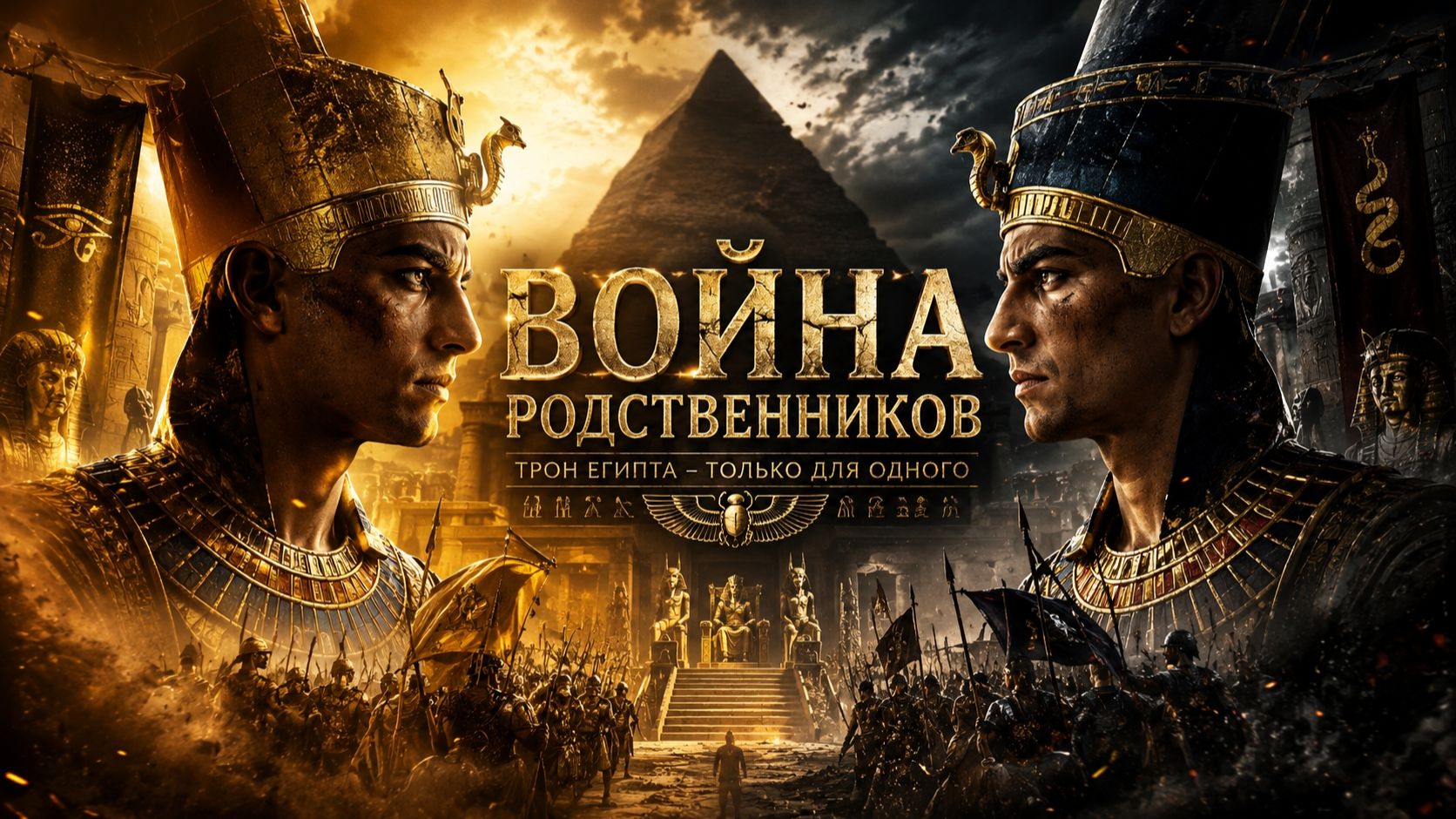ВОЙНА РОДСТВЕННИКОВ. ТРОН  ЕГИПТА - ТОЛЬКО ДЛЯ ОДНОГО/ ТА СТОРОНА/ ОсоКино