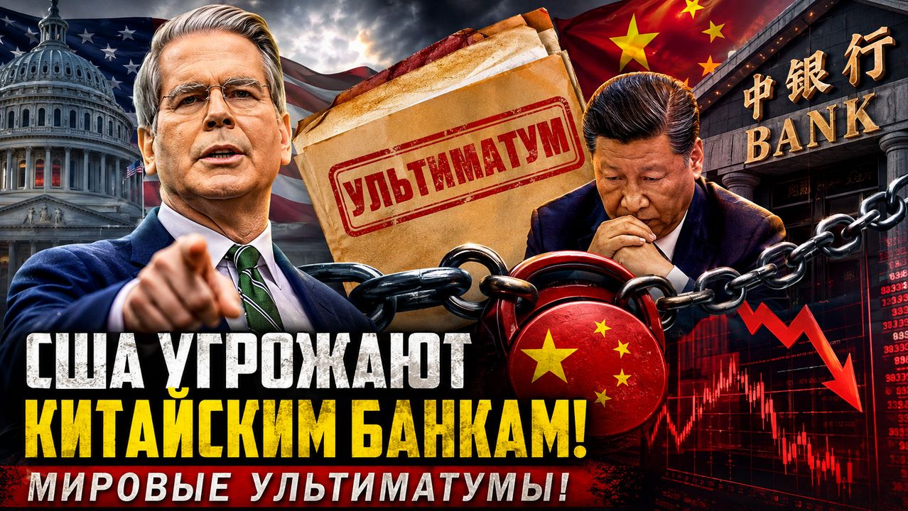 Unthinkable USA THREATENS China Banks As Bessent Sends Global ULTIMATUMS