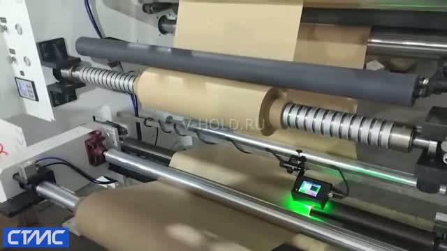 СТАНОК ДЛЯ РЕЗКИ РУЛОННЫХ МАТЕРИАЛОВ MBF-1300K