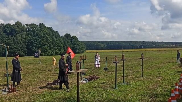 Казаки. Искусство владения шашкой. IV Фестиваль «Охота как искусство».Ясная Поляна. 8 августа 2026г