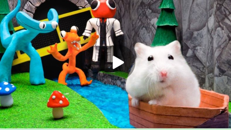 🐹 Хомяк в ловушке лабиринта с МОНСТРАМИ! 😱💪