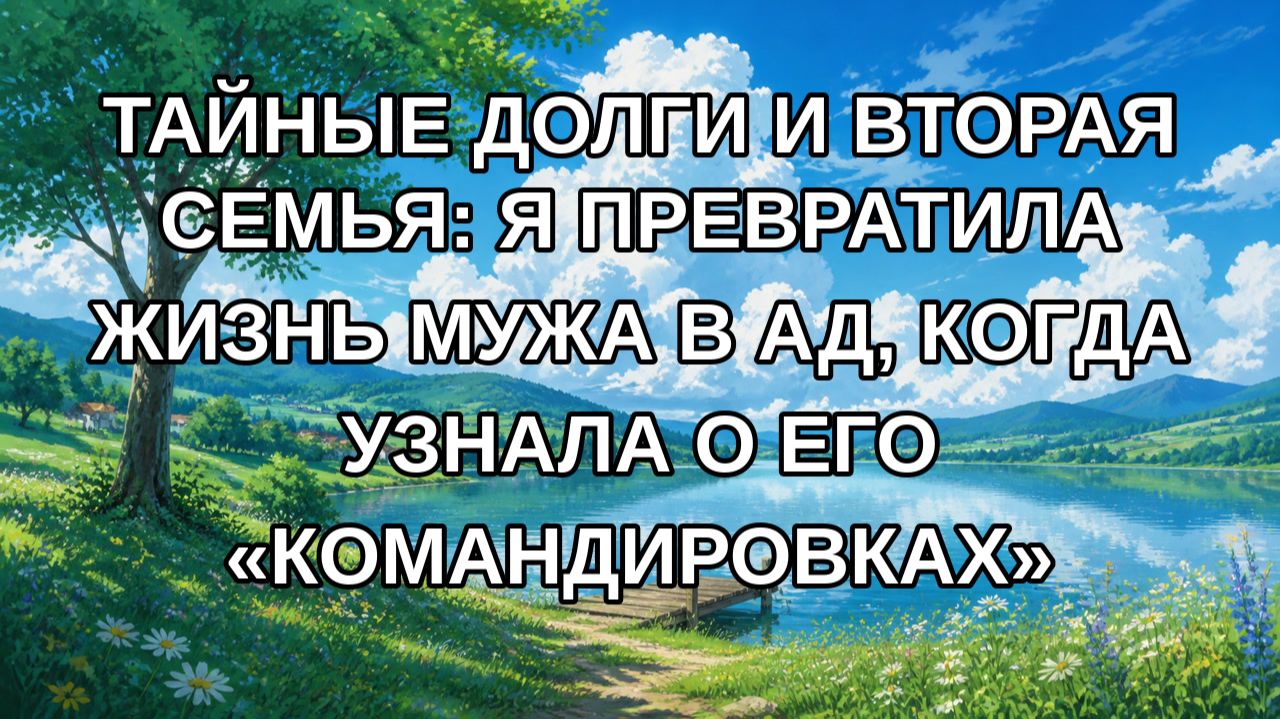 ТАЙНЫЕ ДОЛГИ И ВТОРАЯ СЕМЬЯ: Я ПРЕВРАТИЛА ЖИЗНЬ МУЖА В АД КОГДА УЗНАЛА О ЕГО КОМАНДИРОВКАХ
