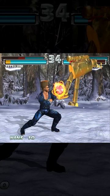 Теккен Tekken Кунимицу и Тецуджин против Пола и Кумы