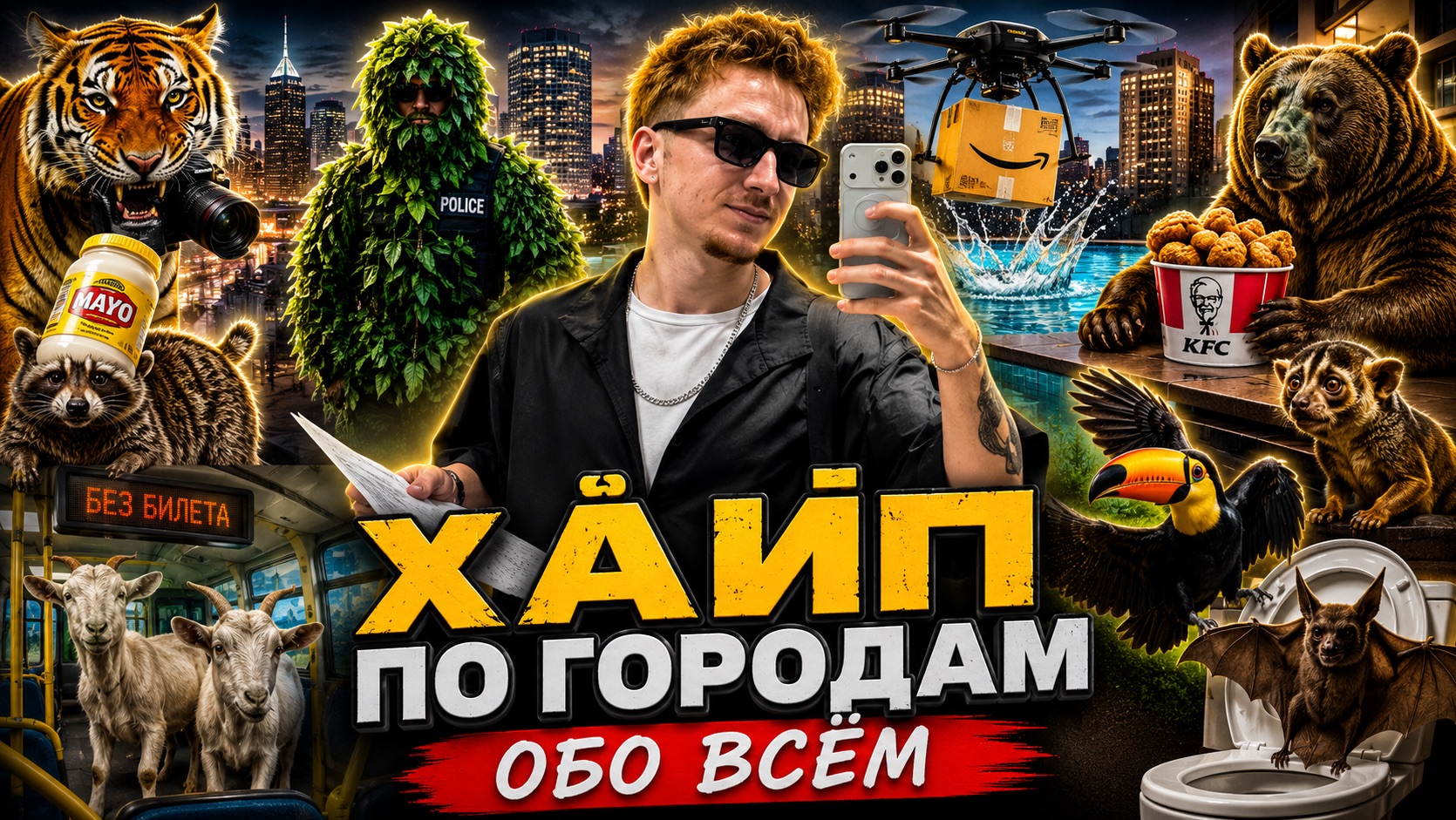 ХАЙП ПО ГОРОДАМ / Новости за август