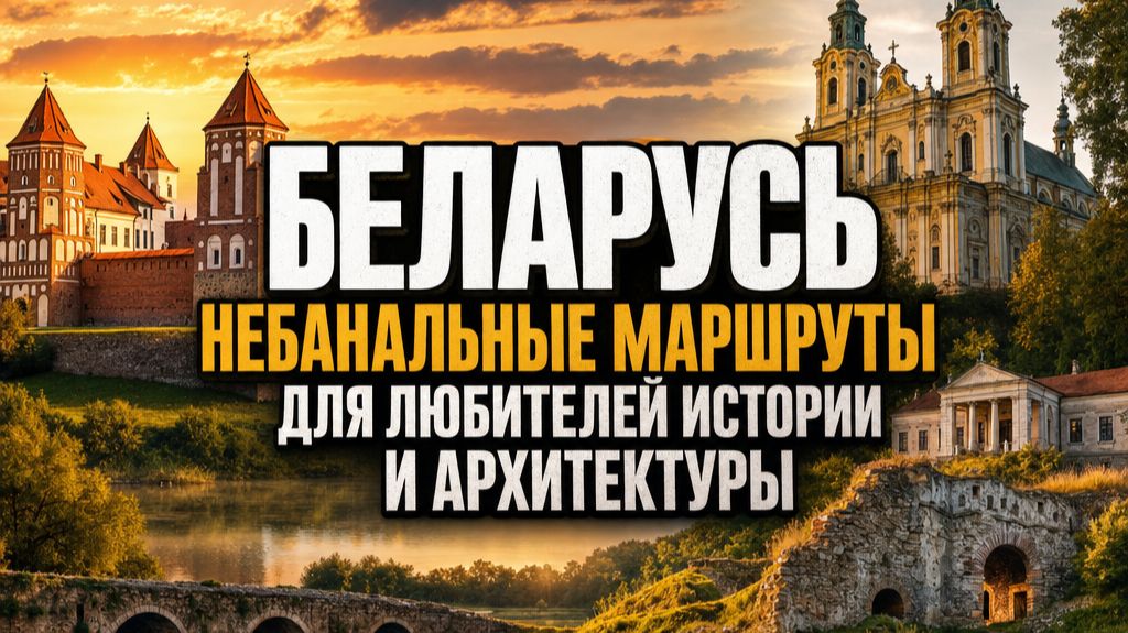 Беларусь: Небанальные маршруты для любителей истории и архитектуры