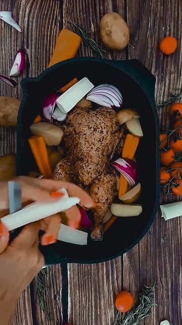 Сочное мясо, хрустящие овощи и простота приготовления