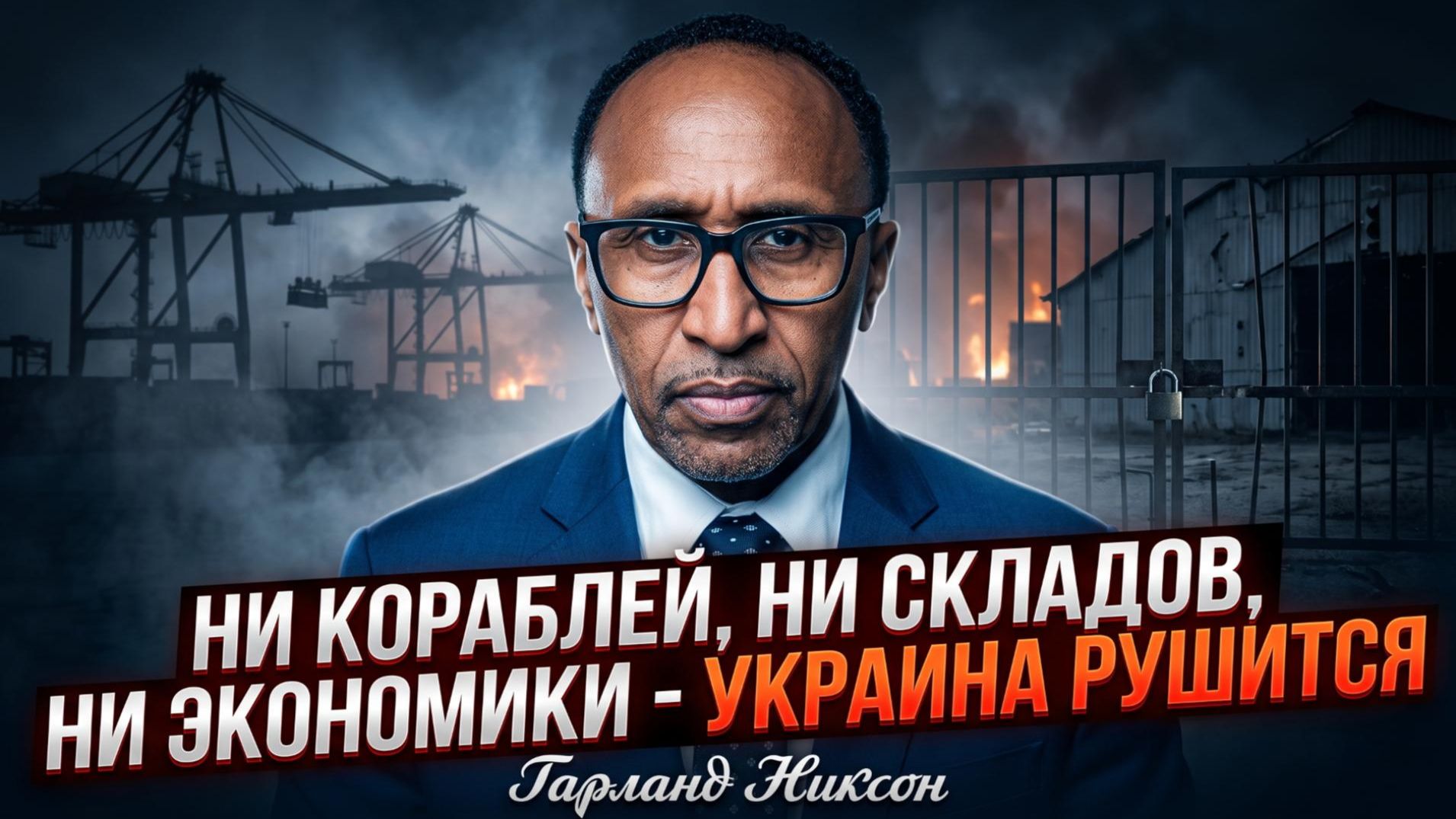 💀 Гарланд Никсон | Украина на грани - порты пусты, склады пусты, экономика мертва