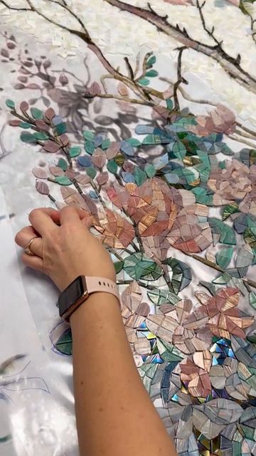 Эффект драгоценных камней в мозаике ART NATURA Murano Specchio