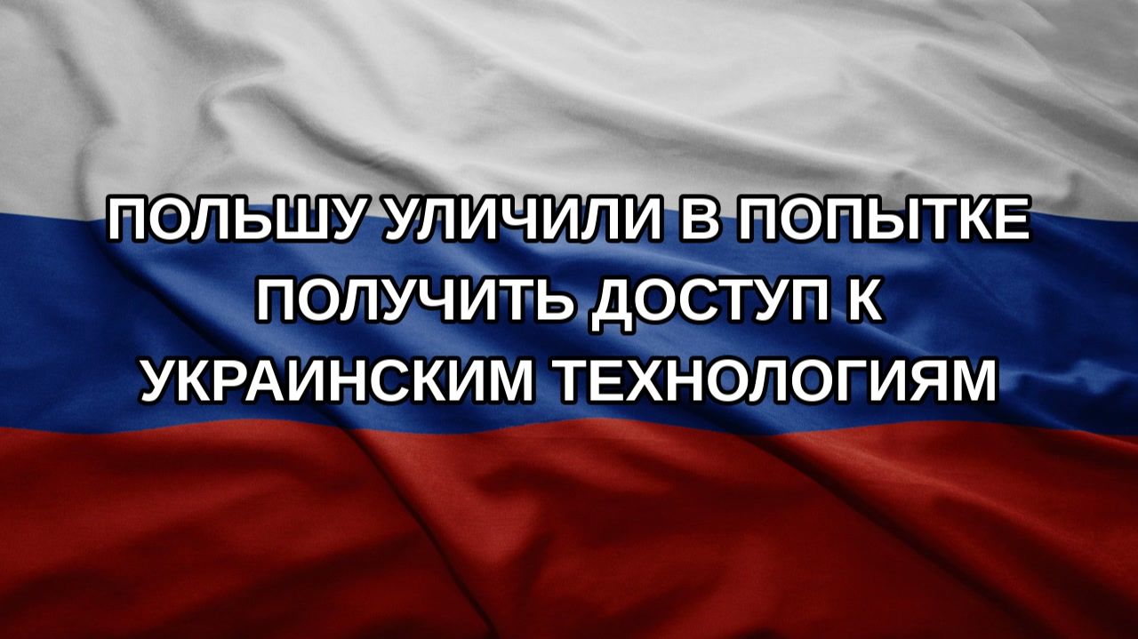 Польшу уличили в попытке получить доступ к украинским технологиям