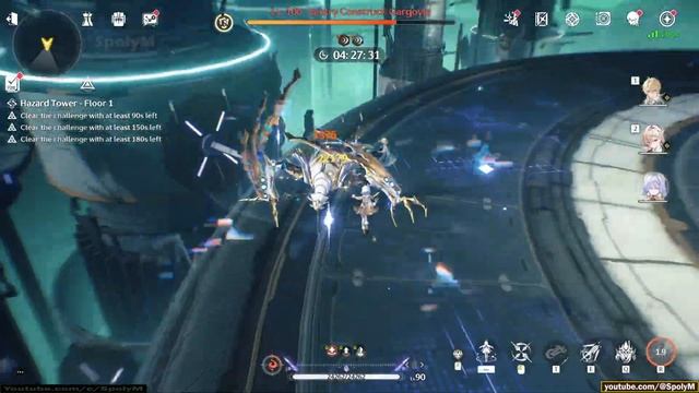[Wuwa ToA 3.6] Qingxiao-Iuno & Luuk-Lynae & Carlotta [Tower Of Adversity 3.6 Wuthering Waves]