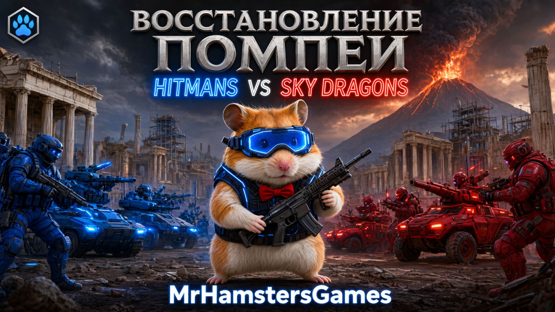 22:00MSK Pompeii Hitmans Vs Sky Dragons | Doomsday Last Survivors
